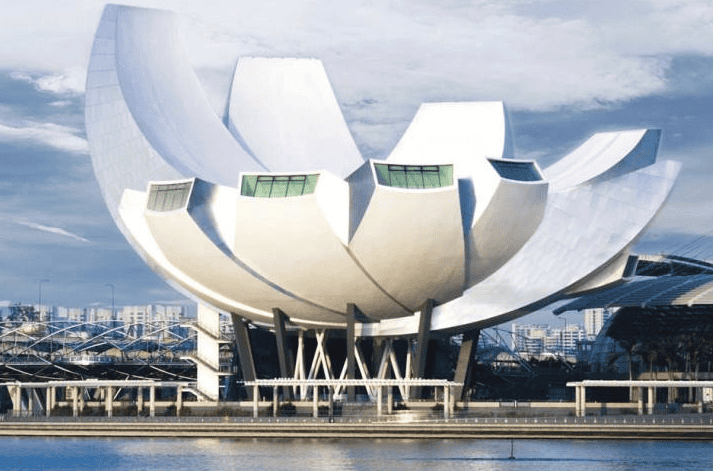 gambar dari ArtScience Museum